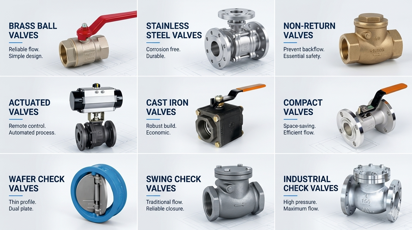 Ball Valves & Non-Return Valves